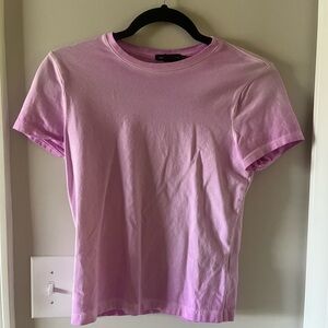 Good American Medium Washed Purple Tee Shirt